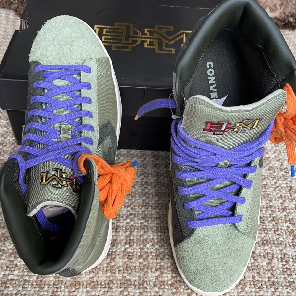 Converse Pro Leather Mid ‘Black History Month’ Men - Picture 13 of 16